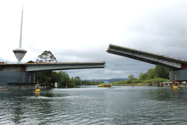 Avances del Puente Cau Cau