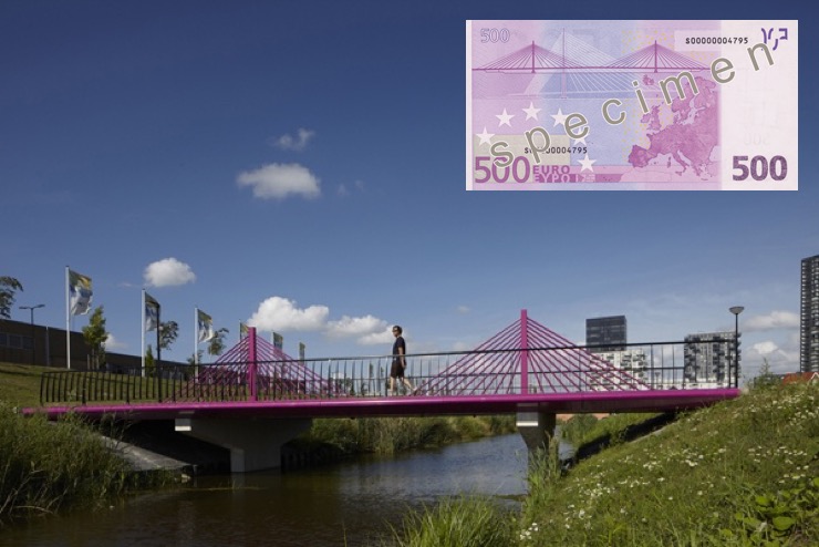 Puentes de los billetes del euro