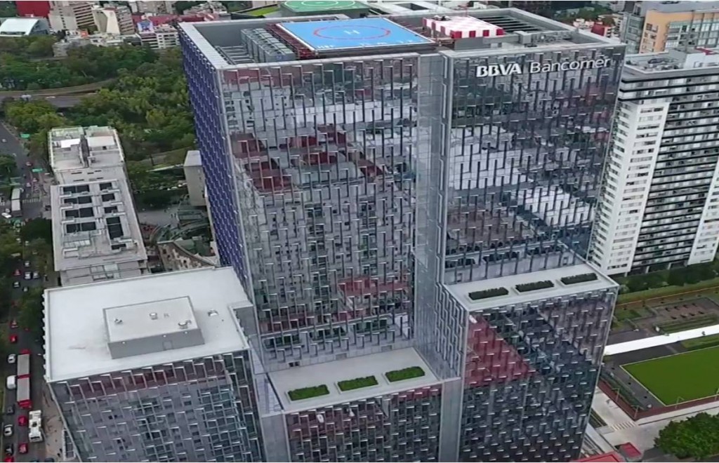 Parques Bancomer el mejor edificio inteligente