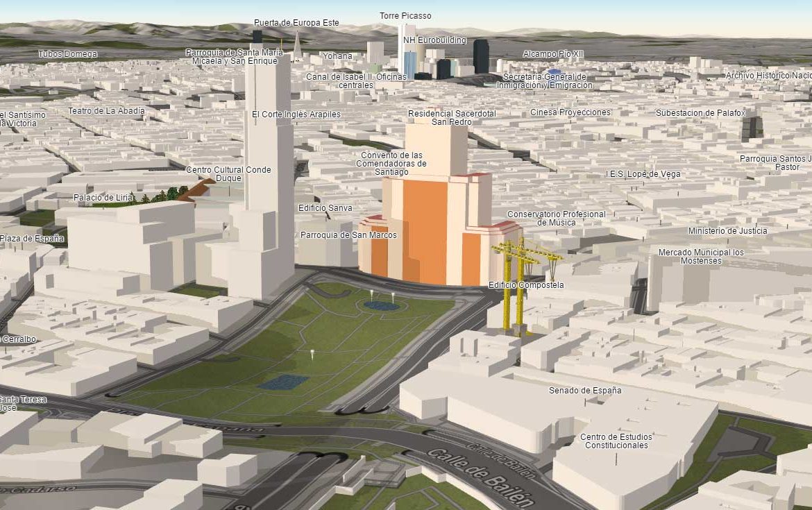 Mapas interactivos 3D de ciudades