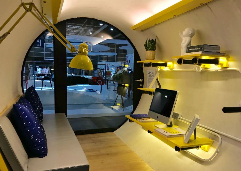 Micro apartamentos de hormigón