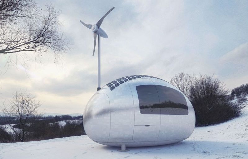 Micro apartamento portátil y ecológico