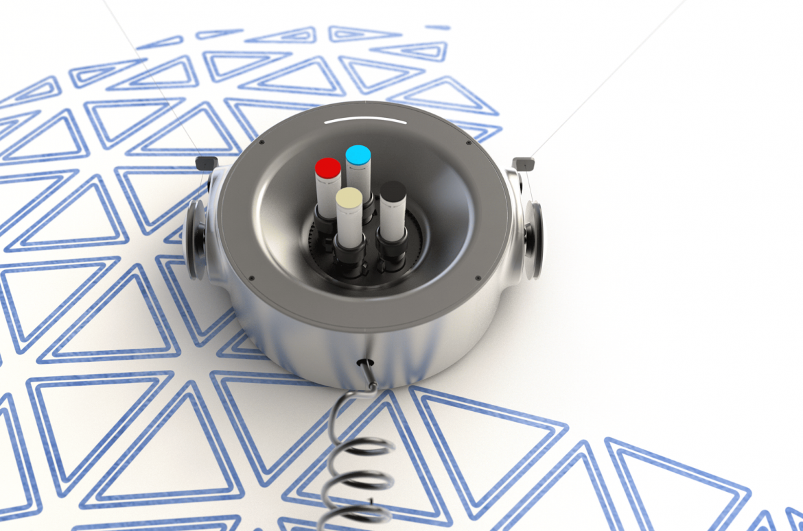 Scribit el robot que te ayuda a dibujar planos