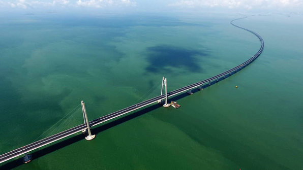 Se inaugura el puente más largo sobre agua en el mundo
