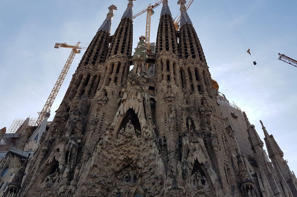 Última etapa de construcción de La Sagrada Familia