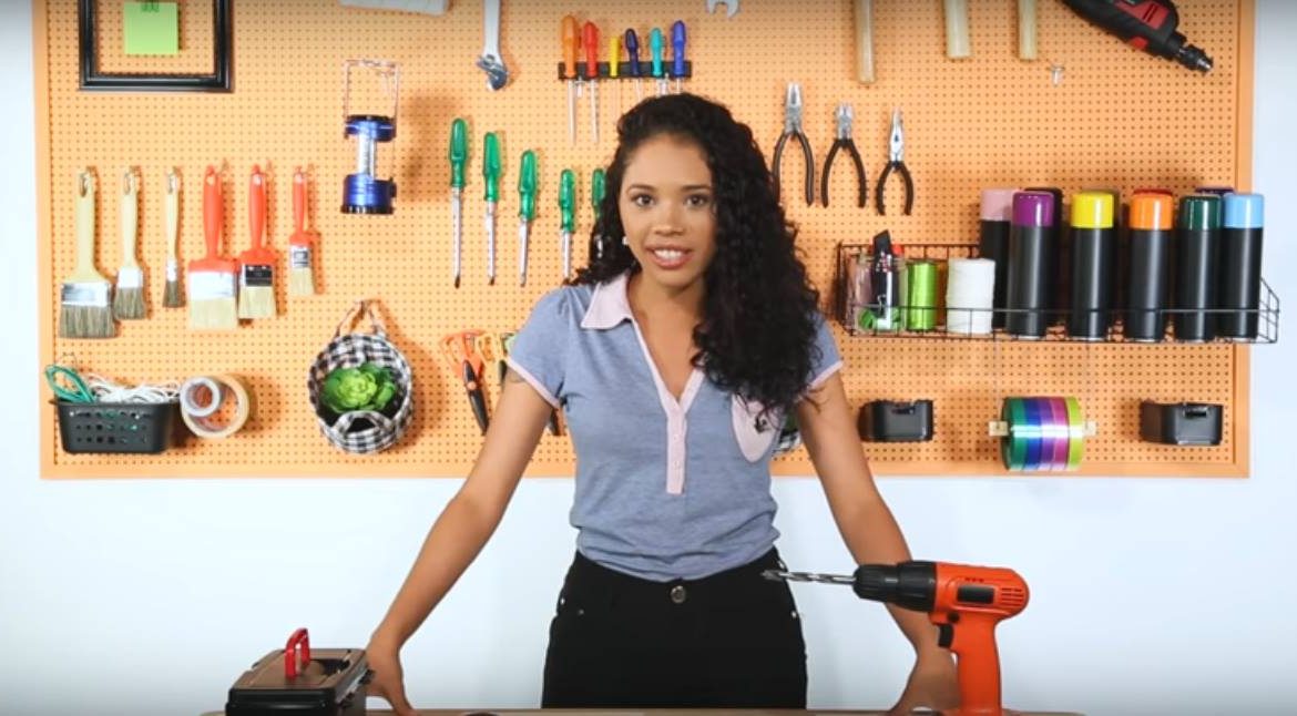 Pamola Cipriano, la youtuber de la construcción