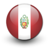 ícono de bandera perú